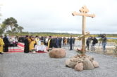 16 сентября 2014 г. Освящение закладного камня храма в честь мч. Татианы г. Когалым.