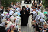 Август 2012 г. Визит епископа Павла в Белоярский район.