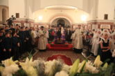 7 января 2012 г. Рождество Христово в Воскресенском кафедральном соборе г. Ханты-Мансийска.