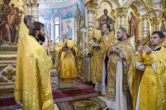 1 ноября. Божественная литургия в кафедральном соборе святого равноапостольного князя Владимира г. Сочи