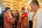 23 мая. Малое освящение храма в честь святителя Спиридона Тримифунтского в д. Челтымово Сургутского района