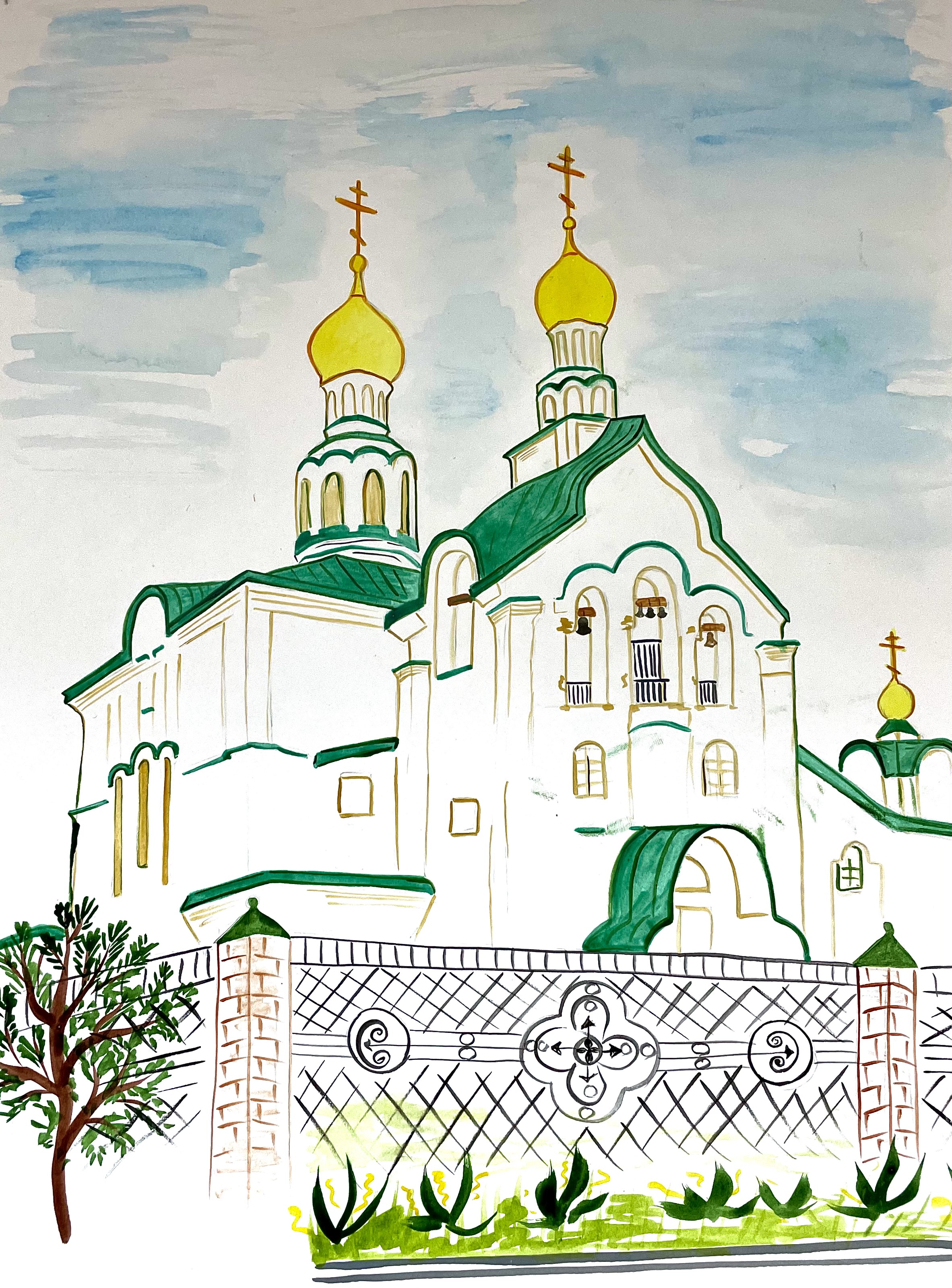 Рисунки на православную тематику