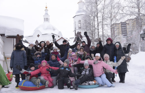 Храм Рождества Христова Нижневартовск осенний