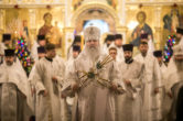 9 января. Божественная литургия в Преображенском кафедральном соборе. г. Сургут