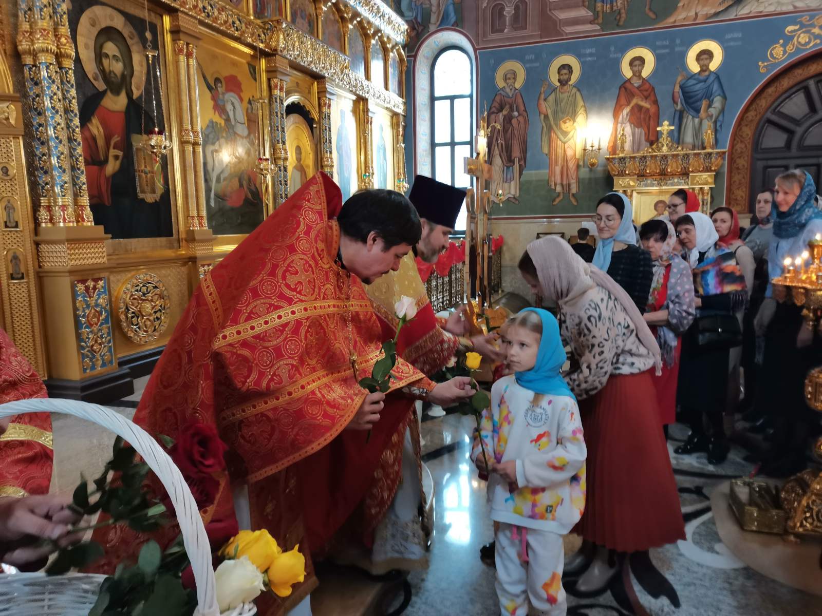 Храм Георгия Победоносца в Челябинске Пасха