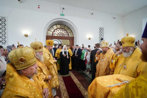 Благовещение в храме