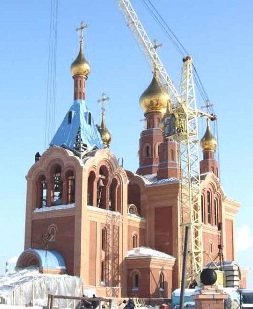 Храм в честь святителя Николая архиепископа Мир Ликийских чудотворца п. Излучинск