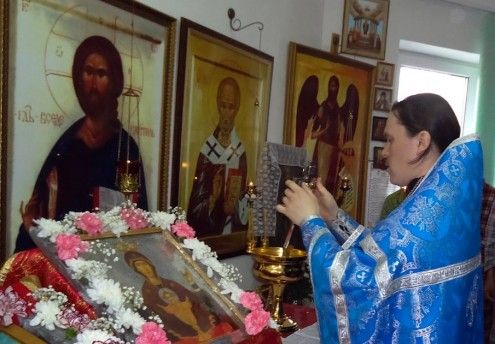 В клиническом психоневрологическом диспансере Ханты-Мансийска состоялось мероприятие, посвящённое празднованию иконы Божией Матери «Неупиваемая чаша»